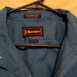 Barrington men blue shirt